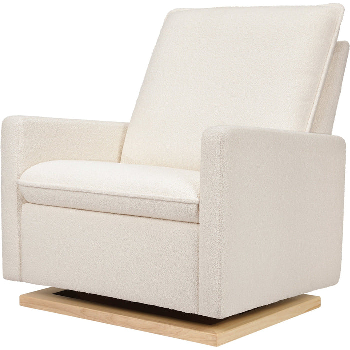 Babyletto Cali Pillowback Chair and a Half Glider | Water Repellent & Stain Resistant
