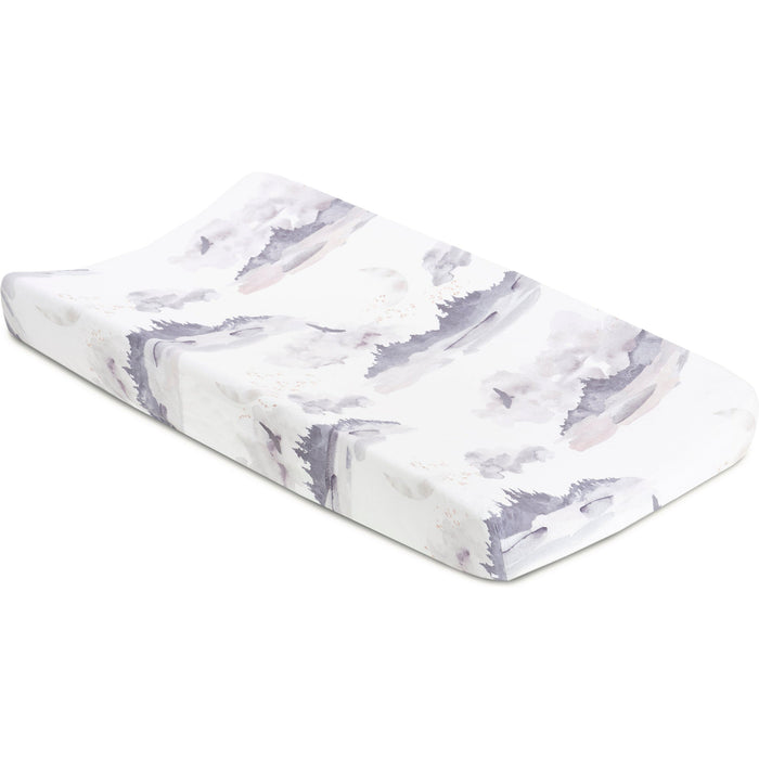 Oilo Misty Mountain Jersey Changing Pad Cover