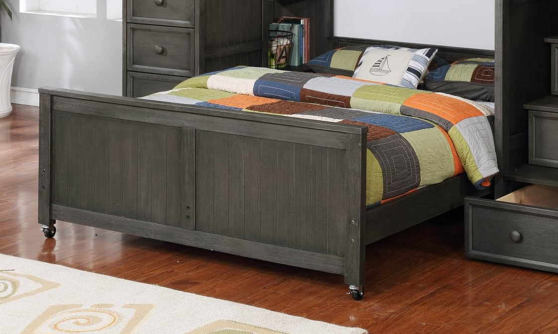 Full Size bed by Dock 48 in Graphite Grey for $299