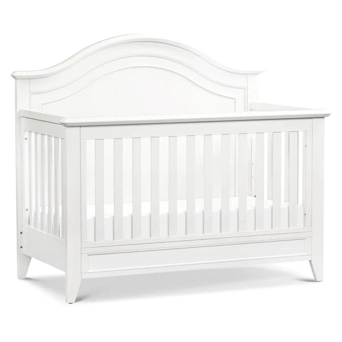 Beckett Arched Crib in Warm White - Clearance Item