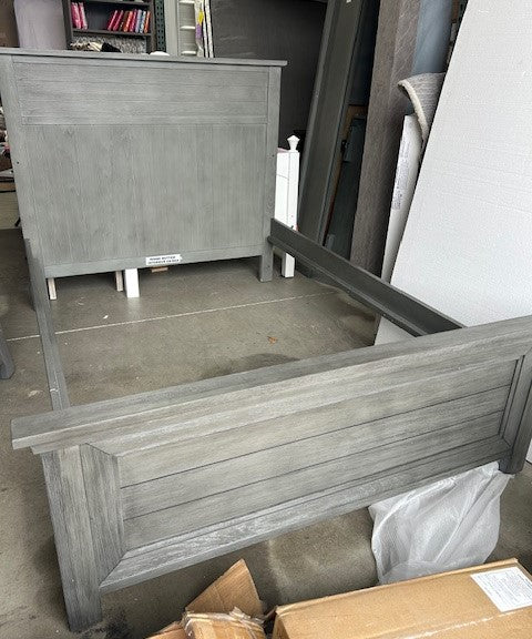 Lucca Full size Bed in Weathered Gray - Warehouse Clearance $350.00