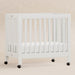 M6698W,Babyletto,Origami Mini Crib in White Finish