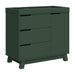 M4223FRGR,Babyletto,Hudson 3-Drawer Changer Dresser w/Removable Changing Tray in Forest Green