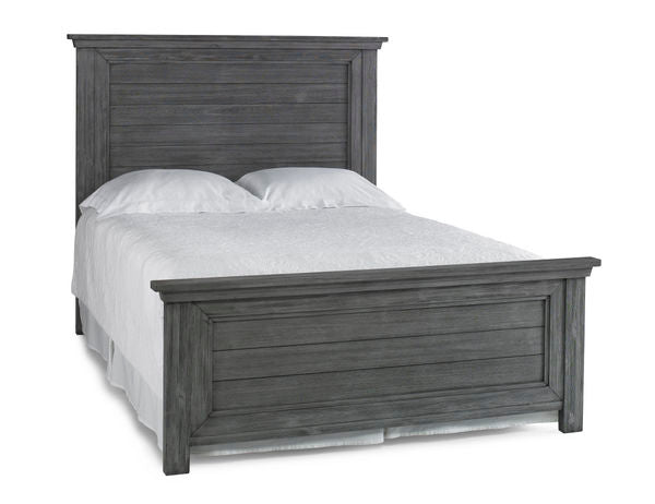 Full Lugo Bed with trundle in Harvest Gray