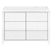 M10326W,Babyletto,Sprout 6-Drawer Double Dresser in White