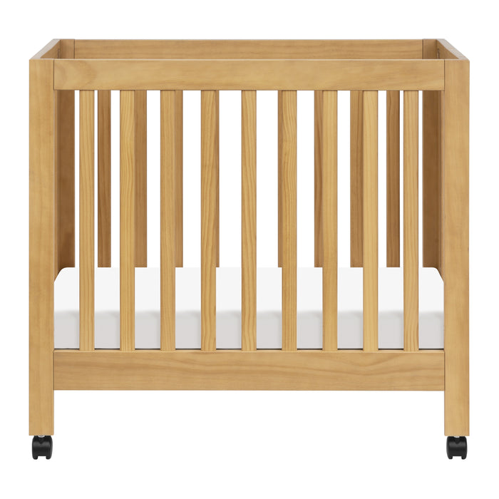M6698HY,Babyletto,Origami Mini Crib in Honey