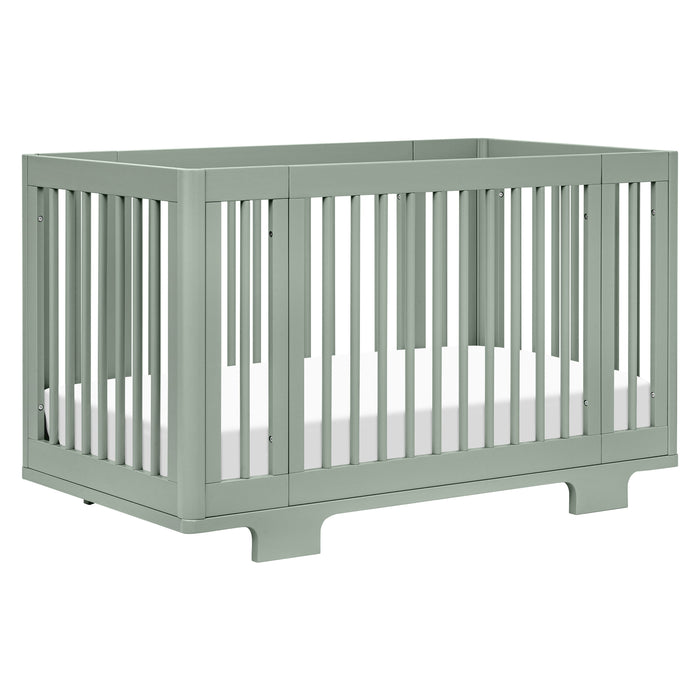 M23401LS,Babyletto,Yuzu 8-in-1 Convertible Crib w/All-Stages Conversion Kits in Light Sage