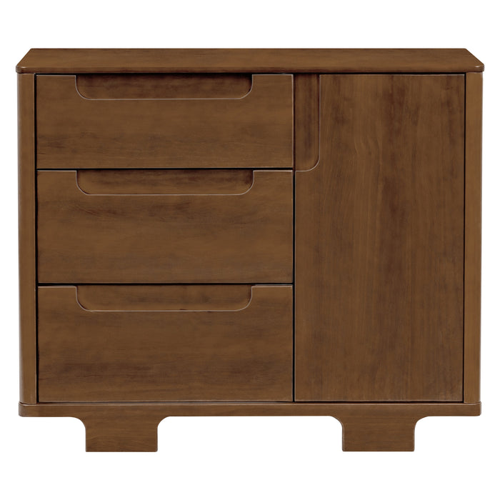 M23423NL,Babyletto,Yuzu 3-Drawer Changer Dresser in Natural Walnut