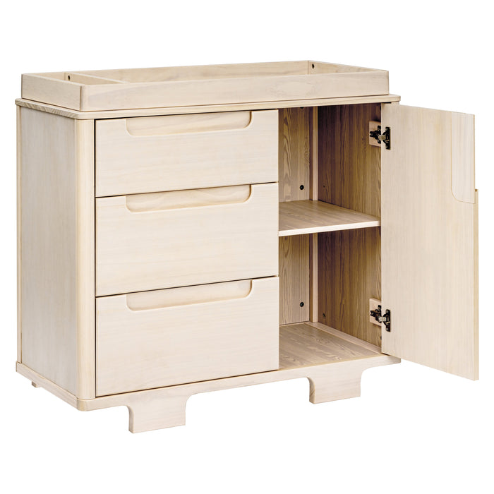 M23423NX,Babyletto,Yuzu 3-Drawer Changer Dresser in Washed Natural