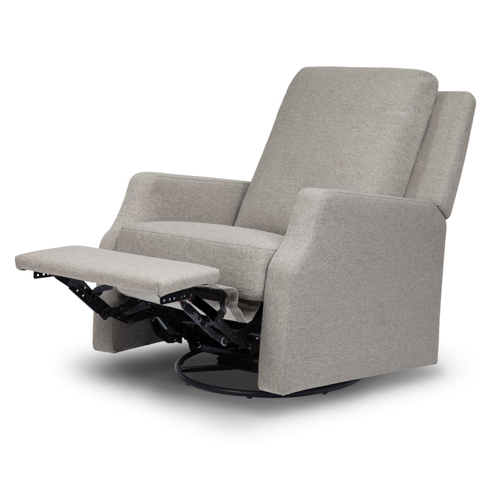 M22287PGEW,Namesake,Crewe Recliner and Swivel Glider in Performance Grey Eco-Weave