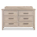 B14416SDB,Monogram by Namesake,Beckett 6-Drawer Dresser in Sandbar