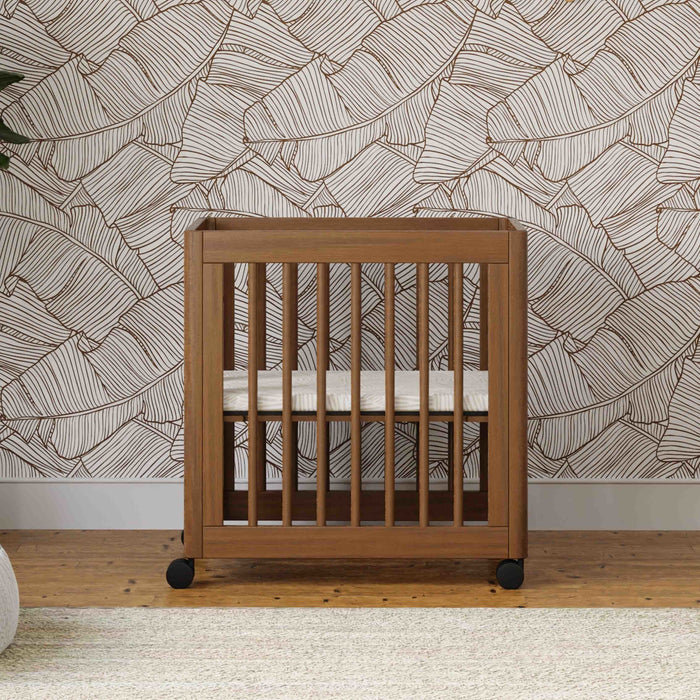 M23401NL,Babyletto,Yuzu 8-in-1 Convertible Crib w/All-Stages Conversion Kits in Natural Walnut