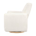 M10287YCLB,Babyletto,Tuba Glider in Ivory Corduroy with Light Wood Base