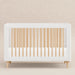 M9001WN,Babyletto,Lolly 3-in-1 Convertible Crib w/Toddler Bed Conversion Kit in White/Natural