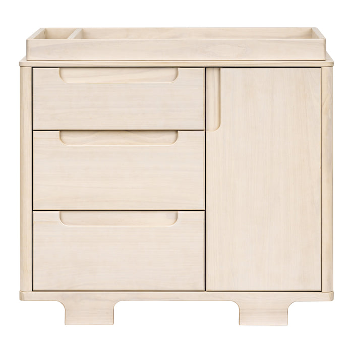 M23423NX,Babyletto,Yuzu 3-Drawer Changer Dresser in Washed Natural