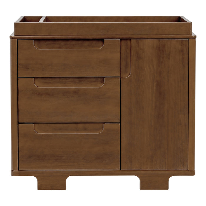M23423NL,Babyletto,Yuzu 3-Drawer Changer Dresser in Natural Walnut