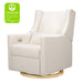 M11288PNETLB,Babyletto,Kiwi Glider Recliner w/ Electronic Control and USB in Performance Natural Eco-Twill w/Light Wood Bas