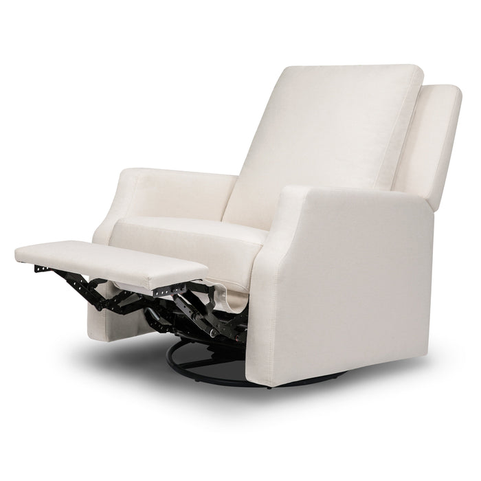 M22287PCMEW,Namesake,Crewe Recliner and Swivel Glider in Performance Cream Eco-Weave