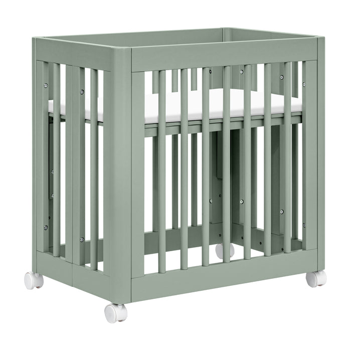 M23401LS,Babyletto,Yuzu 8-in-1 Convertible Crib w/All-Stages Conversion Kits in Light Sage
