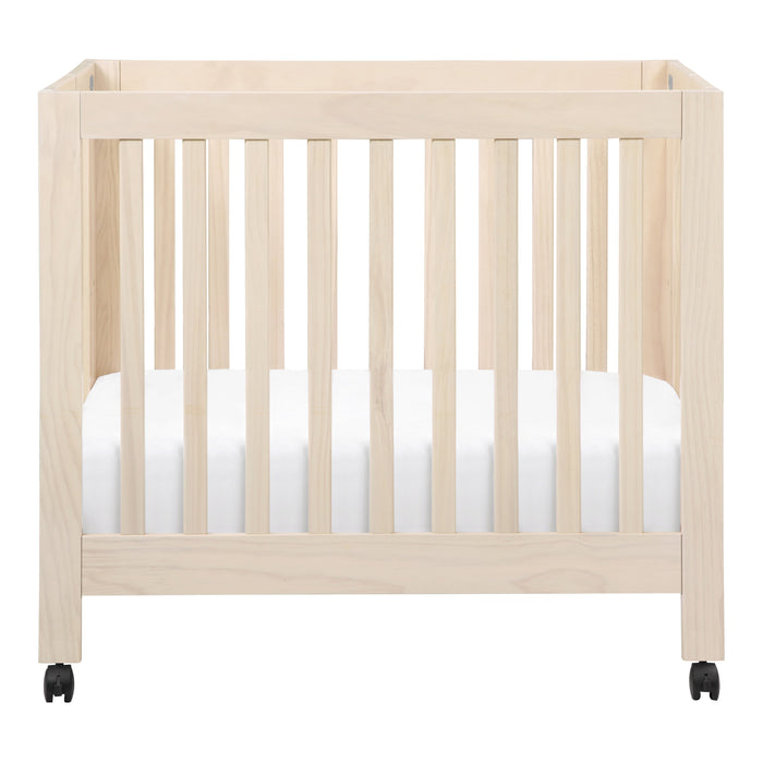 M6698NX,Babyletto,Origami Mini Crib in Washed Natural