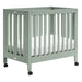 M6698LS,Babyletto,Origami Mini Crib in Light Sage