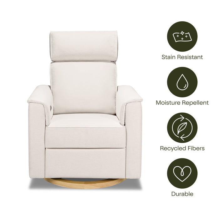 Namesake Willa Plus Power Glider Recliner w/ Power Headrest