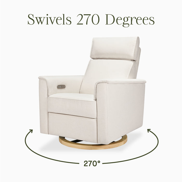 Namesake Willa Plus Power Glider Recliner w/ Power Headrest