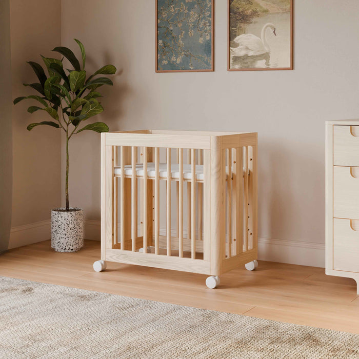 M23401NX,Babyletto,Yuzu 8-in-1 Convertible Crib w/All-Stages Conversion Kits in Washed Natural