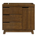 M4223NL,Babyletto,Hudson 3-Drawer Changer Dresser w/Removable Changing Tray in Natural Walnut
