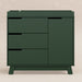 M4223FRGR,Babyletto,Hudson 3-Drawer Changer Dresser w/Removable Changing Tray in Forest Green