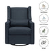 M11288PVET,Babyletto,Kiwi Glider Recliner w/ Electronic Control and USB in Performance Navy Eco-Twill