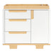 M23423WN,Babyletto,Yuzu 3-Drawer Changer Dresser in White/Natural