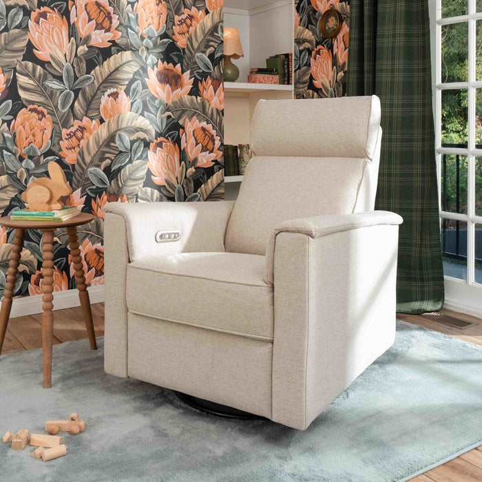 Namesake Willa Plus Power Glider Recliner w/ Power Headrest