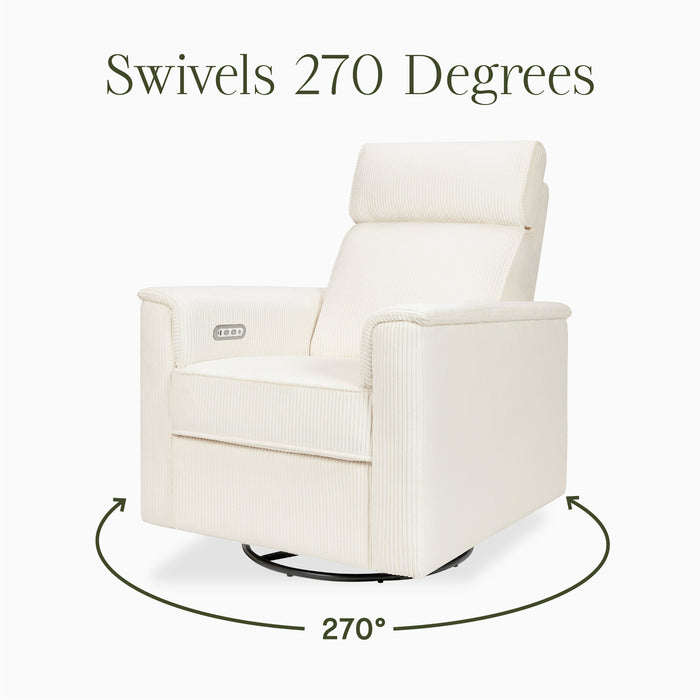 Namesake Willa Plus Power Glider Recliner w/ Power Headrest