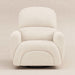 M30087AT,Babyletto,Rainbow Recliner and Swivel Glider in Almond Teddy Loop