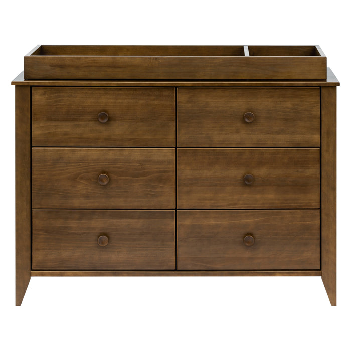 M10326NL,Babyletto,Sprout 6-Drawer Double Dresser in Natural Walnut