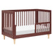 M9001CRN,Babyletto,Lolly 3-in-1 Convertible Crib w/Toddler Bed Conversion in Crimson/Natural