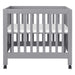 M6698G,Babyletto,Origami Mini Crib in Grey Finish