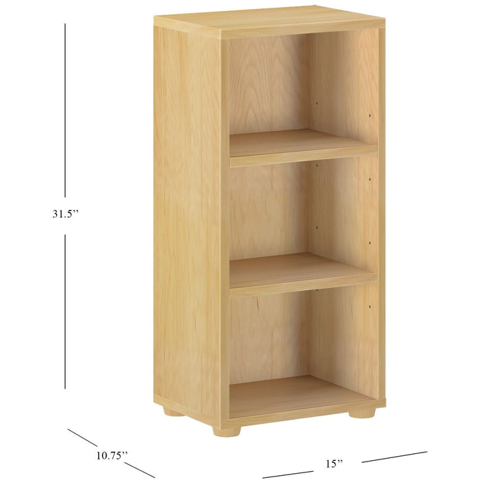 Maxtrix Narrow 3 Shelf Bookcase