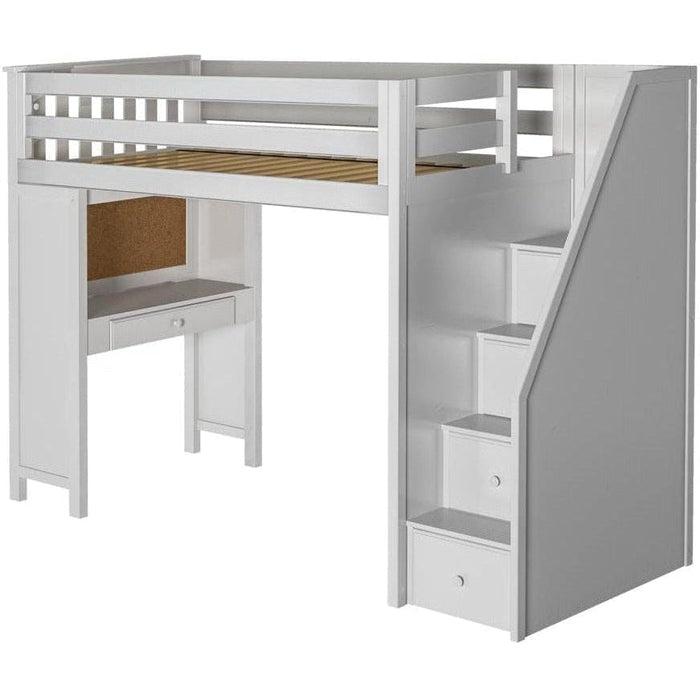 Jackpot Deluxe Brighton Staircase Loft Bed Study