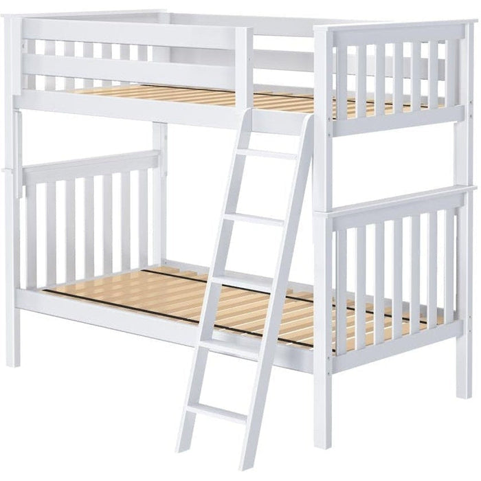 Jackpot Deluxe Bristol Twin over Twin Bunk with Angle Ladder