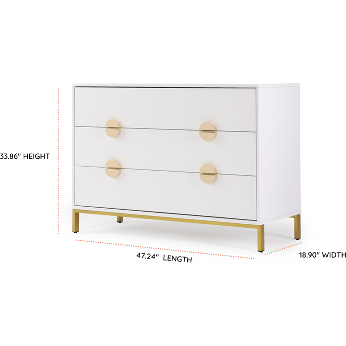 Dadada Chicago 3-Drawer Dresser