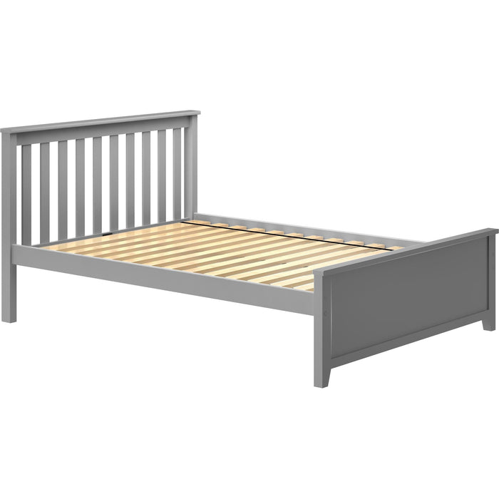 Jackpot Deluxe Dover Full Platform Bed  - Espresso with trundle only in Stock