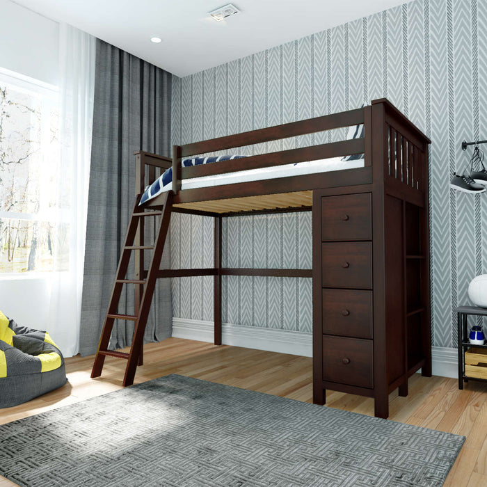 Jackpot Deluxe Edinburgh Loft Bed Storage