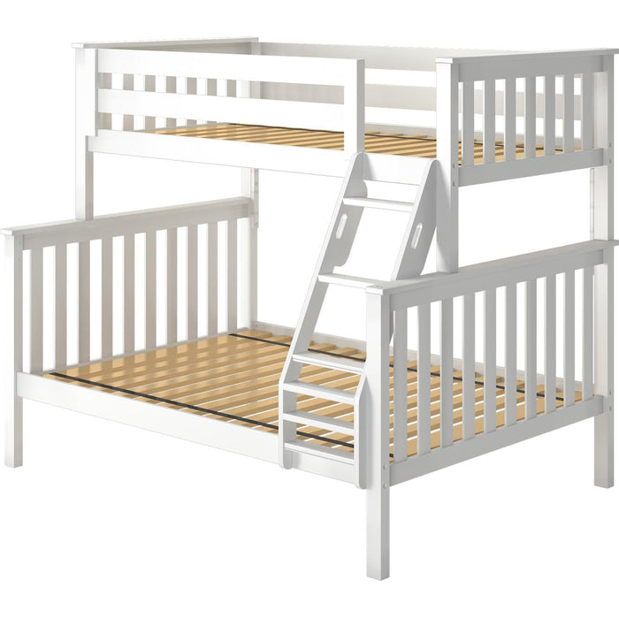 Jackpot Deluxe Kent Twin Over Full Bunk Bed - Stock in White