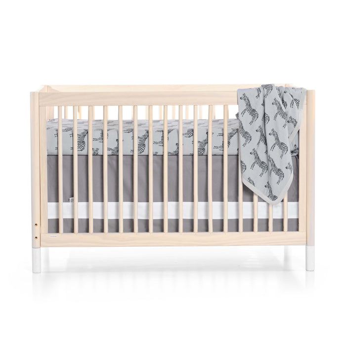 Oilo Zebra Crib Sheet