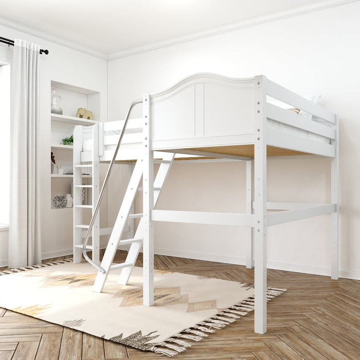 Maxtrix Twin High Corner Loft with Straight Ladder and Angled Ladder