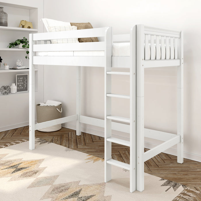 Maxtrix Twin High Loft Bed with Ladder