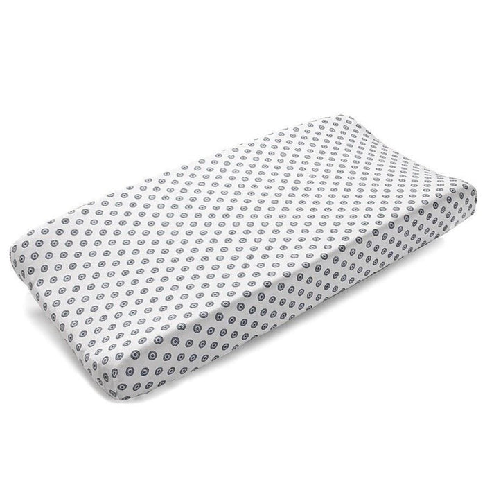 Liz and Roo Navy Chelsea Contoured Changing Pad Cover