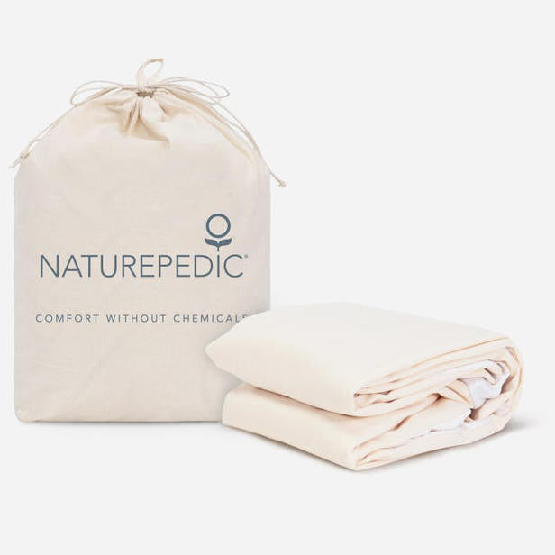 Naturepedic Organic Waterproof Full Mattress Protector
